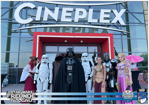 Reopenting - Cineplex Pfaffenhofen Gruppenbild - STAR WARS™ Freunde Allgäu