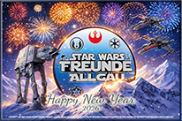 Wir wünschen ein schönes neues Jahr 2026 - STAR WARS™ Freunde Allgäu